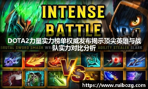 DOTA2力量实力榜单权威发布揭示顶尖英雄与战队实力对比分析