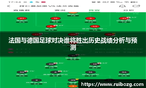 法国与德国足球对决谁将胜出历史战绩分析与预测